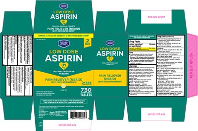 481r-bj-low Dose Aspirin 730ct Carton (481r Bj Low Dose Aspirin 730ct Carton)